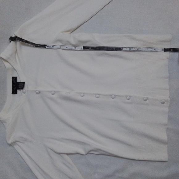 Grace Elements white button front top - Picture 10 of 12
